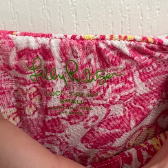 Lilly Pulitzer strapless top Size small - Picture 3 of 3